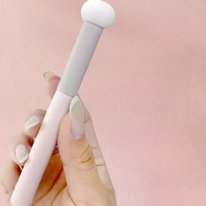 Pędzel do korektora w kształcie grzybka z miękkim włosiem, puder do ust, do stosowania na sucho i na mokro, do podkładu, konturowania, narzędzia kosmetyczne.