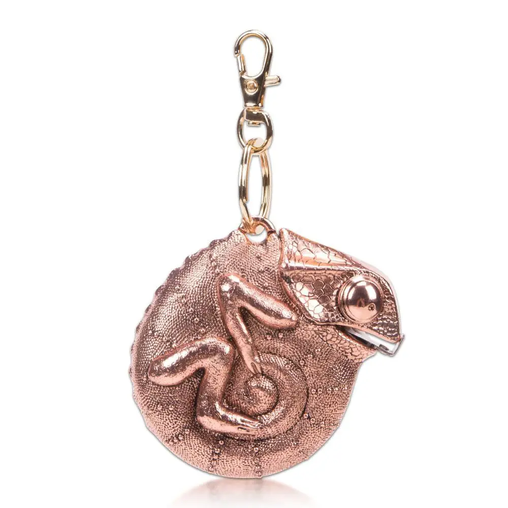 Tape Measure Retro Chameleon Tape Measure Bronze Mini Keychain Tape Portable Ruler For Craft Sewing Pocket Decor Reptile Lovers
