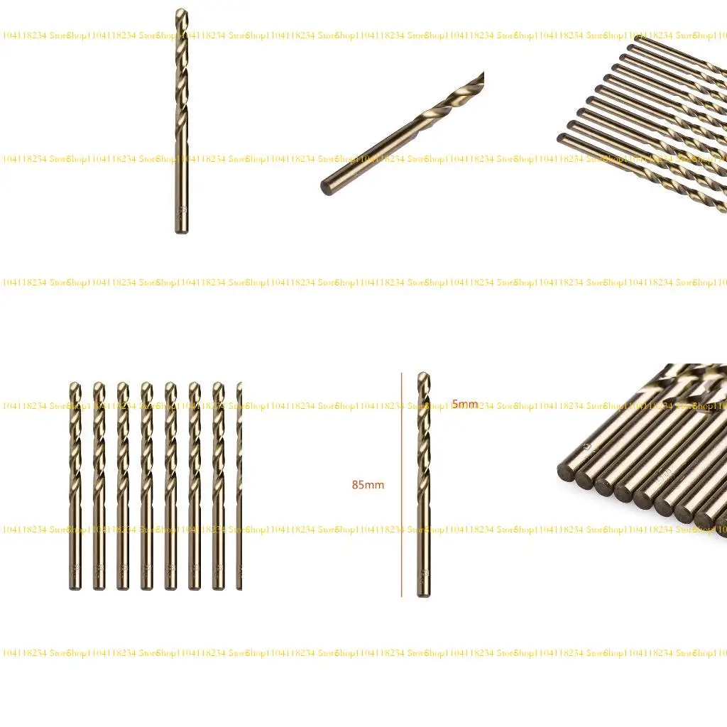 P9FB TWIST DRILL BITS BITS BITS ความเร็วสูง 10x สำหรับหลุมเจาะโลหะที่ไม่ได้รับแสง