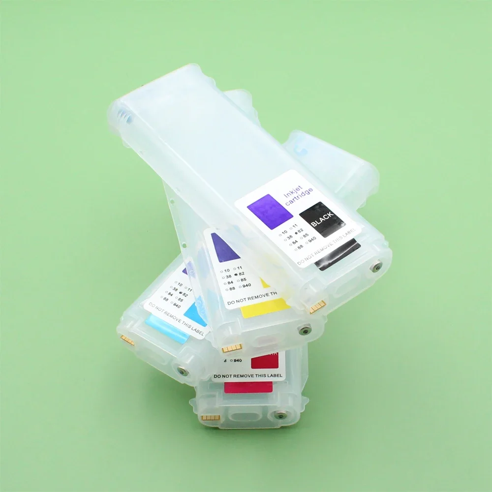 69ML 130ML 280ML HP10 82 Refillable Ink Cartridge With ARC Chip For HP Designjet 510 500 800 500Ps 800Ps 510ps Plus Printers