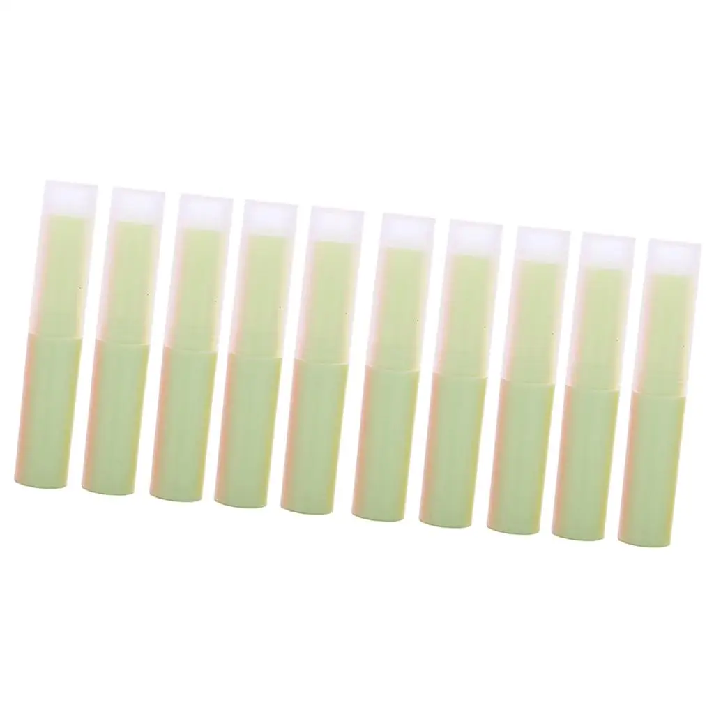 립밤 용기 세트 DIY 립스틱 몰드 키트 및 휴대용 메이크업 보관용 리필 가능한 플라스틱 튜브