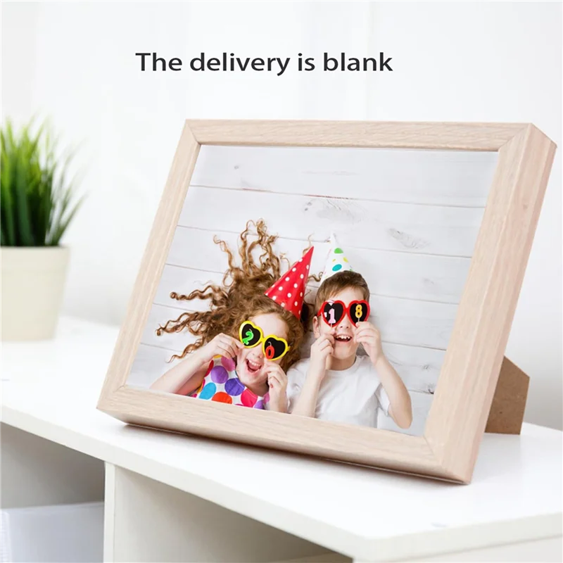 

YWDZ-24Pcs Sublimation Metal Photo Blanks Signs - 8X12in Photo Sign Blank Poster Wall Photo Frame Metal Blanks Indoor Outdoor