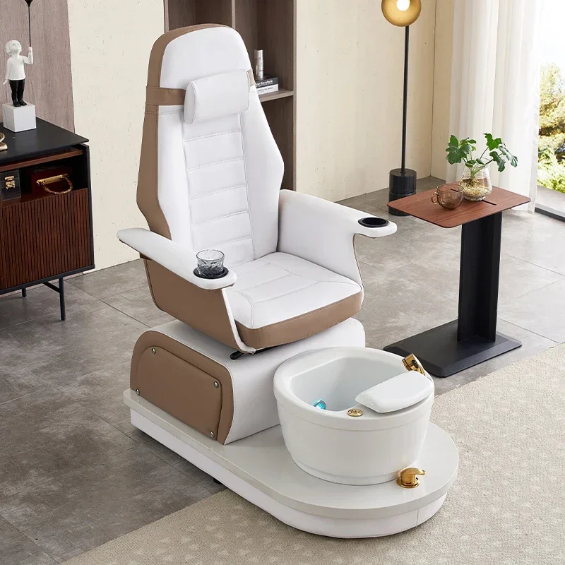 Electric pedicure massage sofa Pedicure Foot wash Foot bath sofa stool Beauty shop Manicure Manicure chair can be rotated