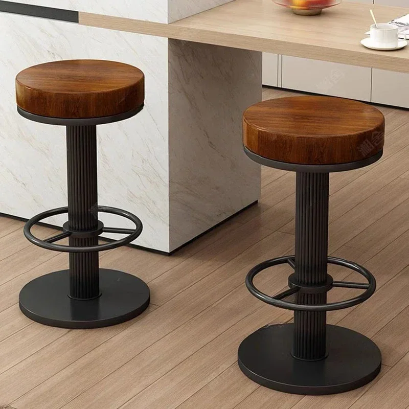 Tabouret Design Tuinstoel Hoge Keukenkruk Krukken Meubels Teller Nordic Stoelen Luxe Bar Banken Silla De Bar Hoogte