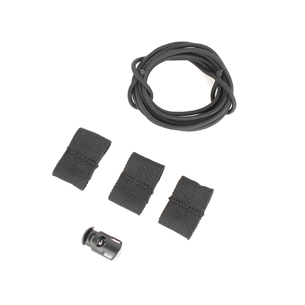 Tactical Vest Front Panel Stick Elastic Rope Fixed Buckle Flag Molle Ribbon Buckle Outdoor Camouflage