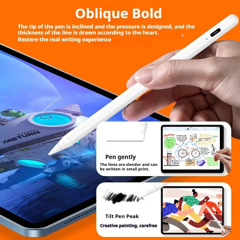 High Sensitivity iPad Stylus Pen with Compatible with Apple Pencil for Precise Drawing Writing Office and Study Use