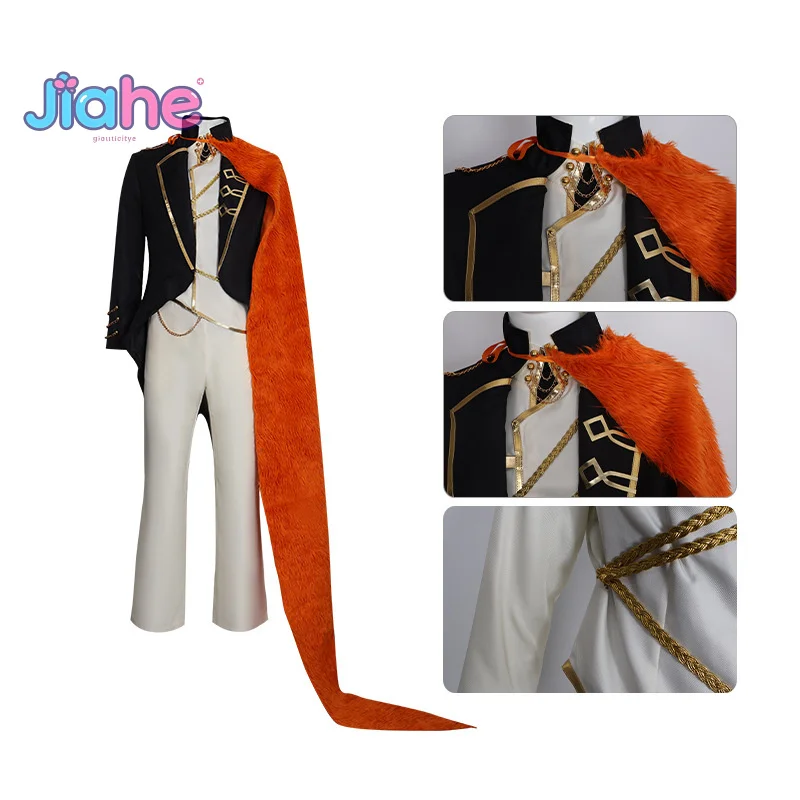 

Don Quixote Sancho cosplay costume Game Limbus Company Coat shawl accessory pants Halloween carnival men women fashion uniform