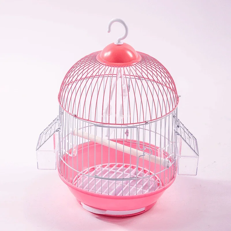 Mini Spherical Shape Birdcage Standing Ornamental BirdCage Easy To Clean Breeding Bird Flight Cage Home Crate Parrot Nest 앵무새