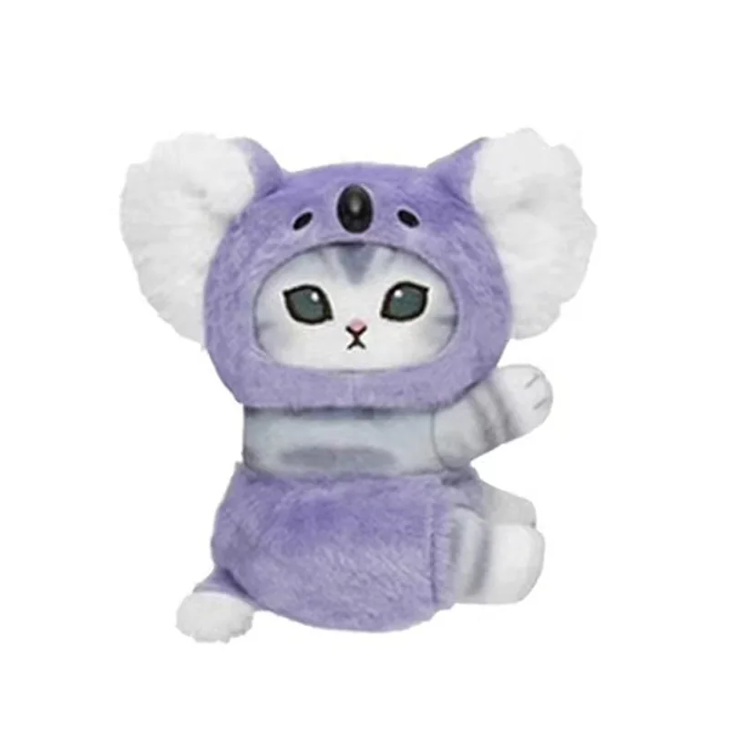Kawaii Mofusand requin chat mignon dessin animé Koala raton laveur jouets en peluche sac à dos porte-clés rideau pince ami cadeau d'anniversaire périphériques