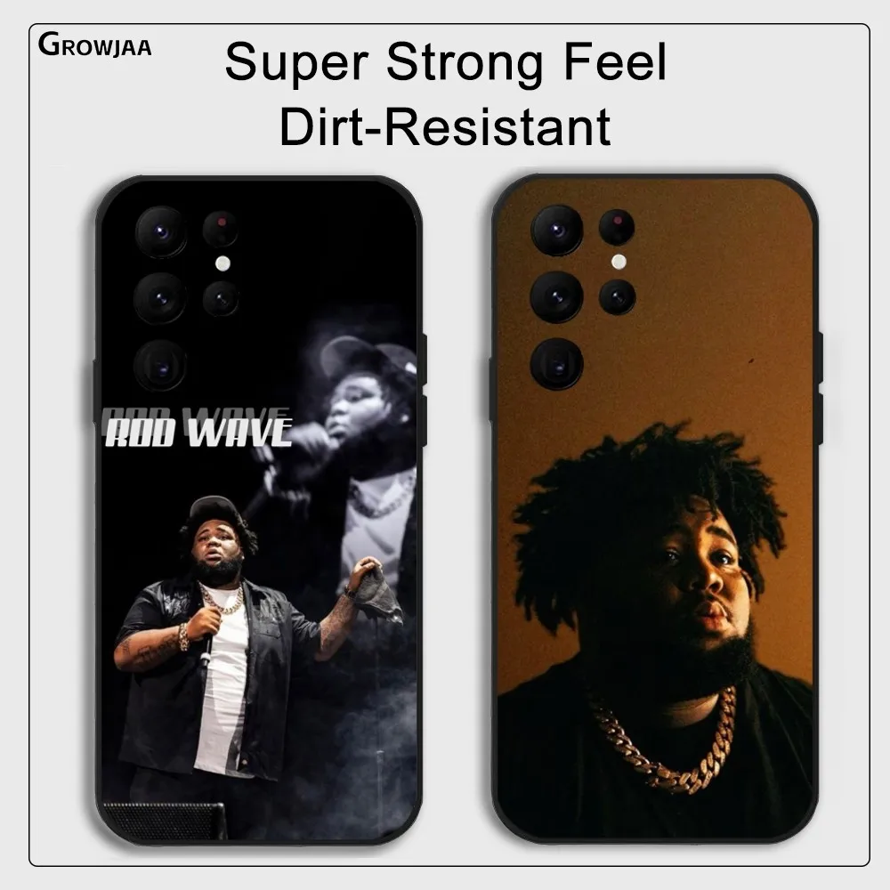 R-Rod W-Wave American Rapper Phone Case For Samsung Galaxy S25 S24 S22 S23 Ultra S21 S20 Plus 5G Protective Silicone Funda