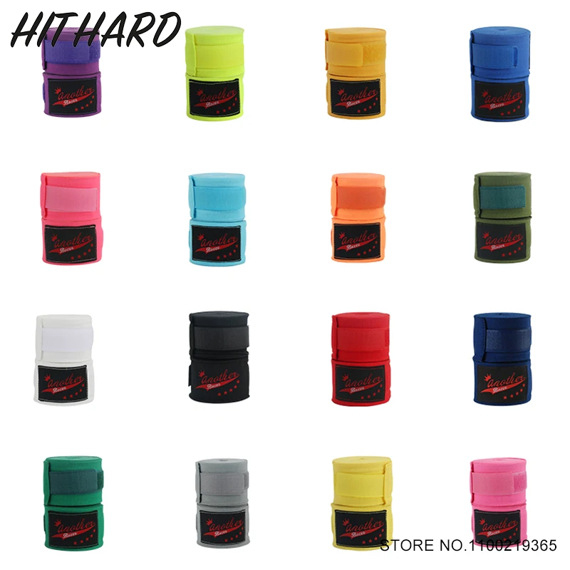 

3M/4.5M/5M Boxing Hand Wraps Multi Colors Wrist Wraps for Boxing MMA Muay Thai Punching Bag Sparring Training Bandage Men Women