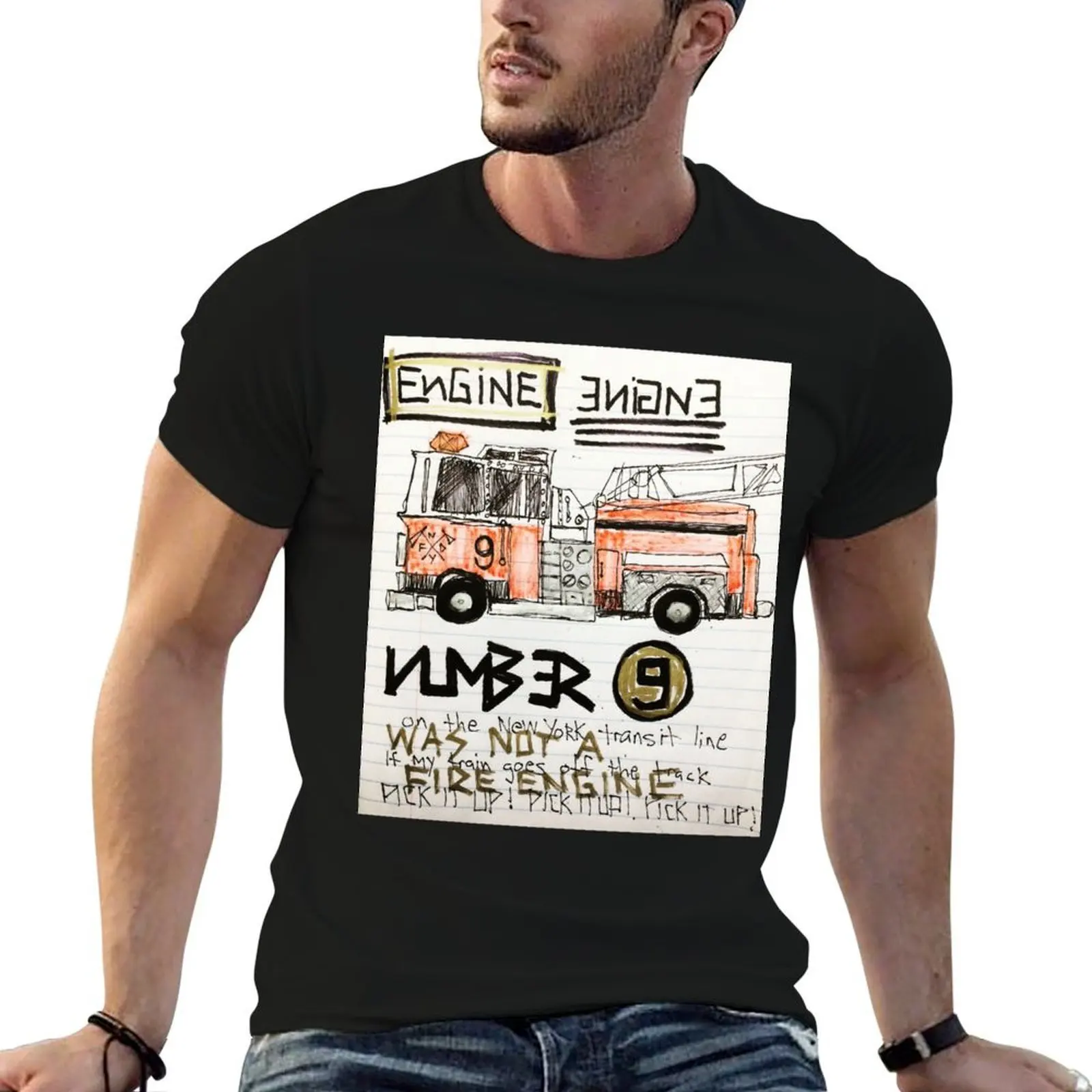 

Number 9 T-Shirt t shirt man plain anime t shirts for man T-Shirt