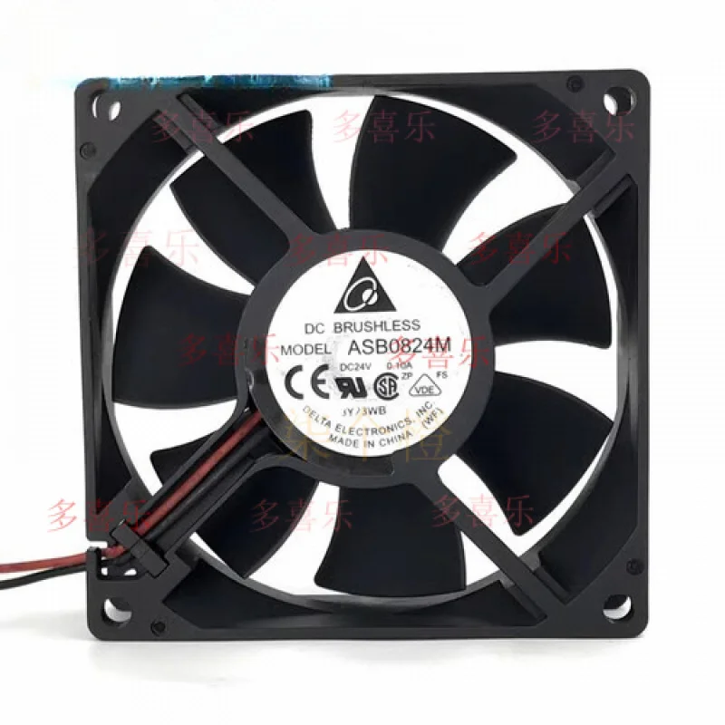 

ZMZM для Delta ASB0824M 8025 DC 24 В 0,10 А 2-проводной бесшумный инверторный охлаждающий вентилятор
