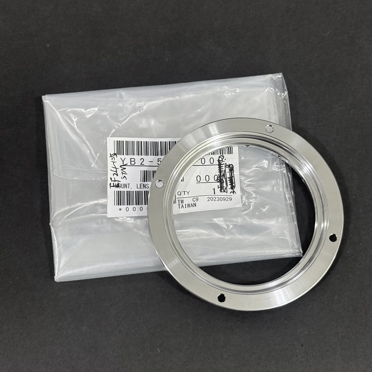 Para canon EF-S 18-135mm f/3.5-5.6 is usm lente baioneta metal baioneta montagem anel peça de reparo