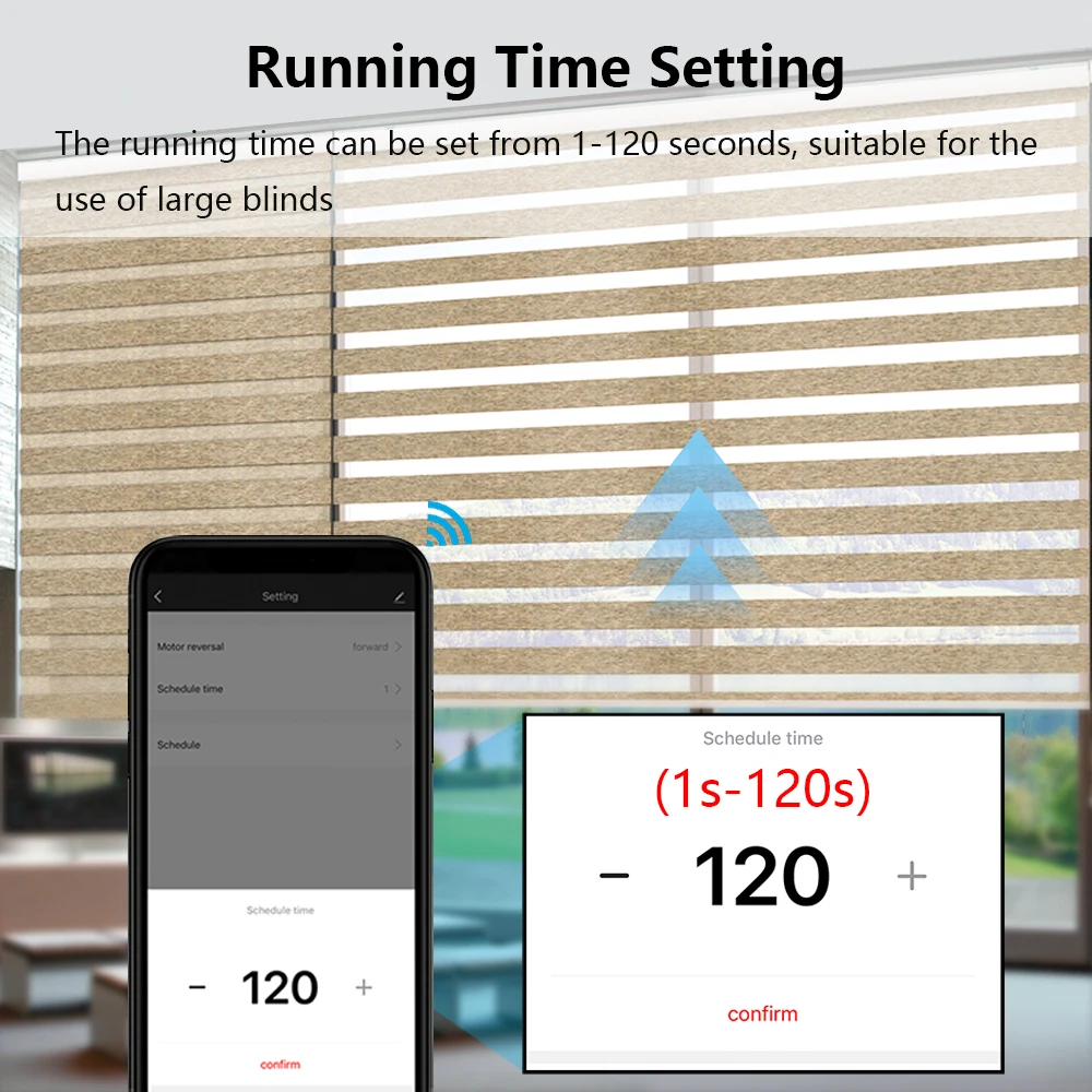 وحدة تبديل الستائر والستائر واي فاي ، 4 قنوات عن بعد ، تحكم ذكي في الحياة تويا ، صوت مساعد جوجل ، اليكزا