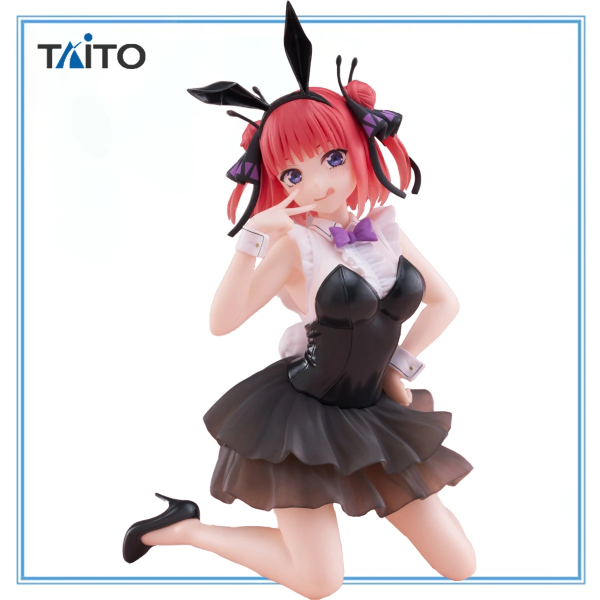 

In Stock Original Taito Gotoubun No Hanayome* Nakano Nino Desktop Cute Bunny Ver Anime Figure Action Figure Model Decoration
