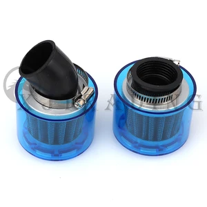 Motocicleta 35/38/42/45/48-50mm Curva Cotovelo/Stright À Prova D'água Filtro De Ar Limpador Para 50cc-250cc ATV Pit Sujeira Moto peças 6 principais vendas filtro de ar shineray - №2