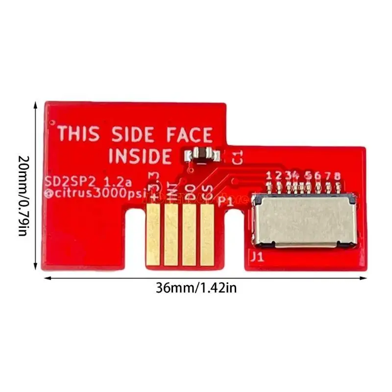 F62C محول البطاقة المهنية محول بطاقة الذاكرة SD2SP2 SDLOAD SDL