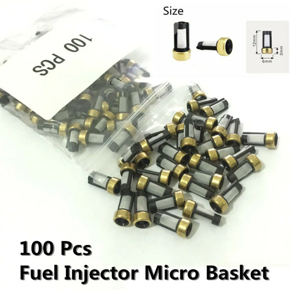 

100pcs Filter Injector Repair Kits Interior Accessories Auto Fastener Interior Accessories 100% Brand New And High Quality