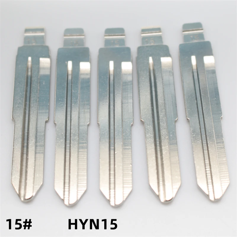 

OEM 30Pcs 15# HYN15 Metal Blank Uncut Remote Key Blade For Kia Cerato For Hyundai Elantra For Keydiy KD Xhorse VVDI JMD