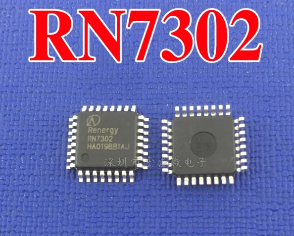 10adet Newly developed original RN7302 LQFP32 multi-functional high-precision three-phase metering electrical measurement instru