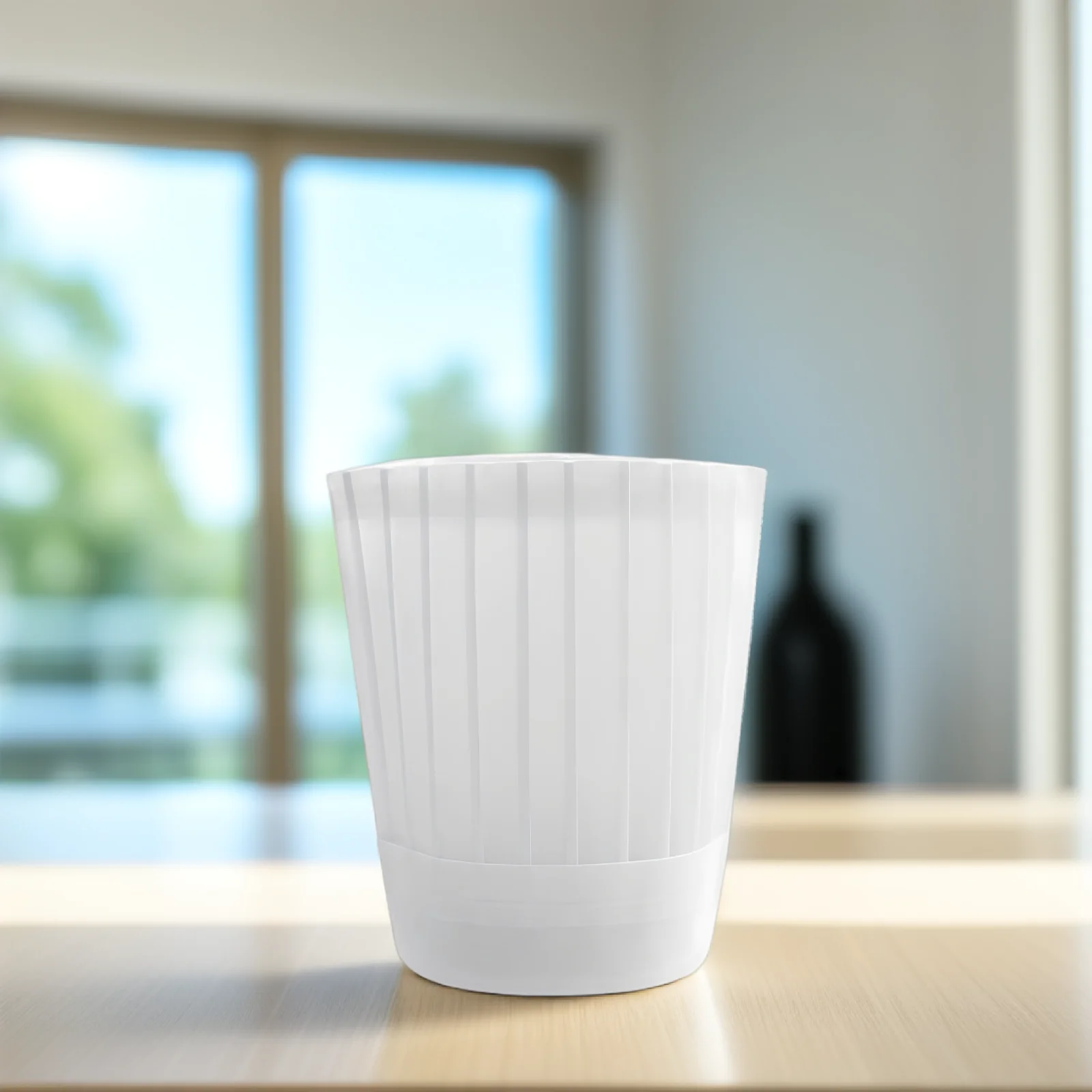 Chapeau de Chef jetable, 5 pièces, 29CMX29CM, Non tissé, pour cuisine, Restaurant, serveur de nourriture, hygiénique, Anti-huile, convient à tous les Chef