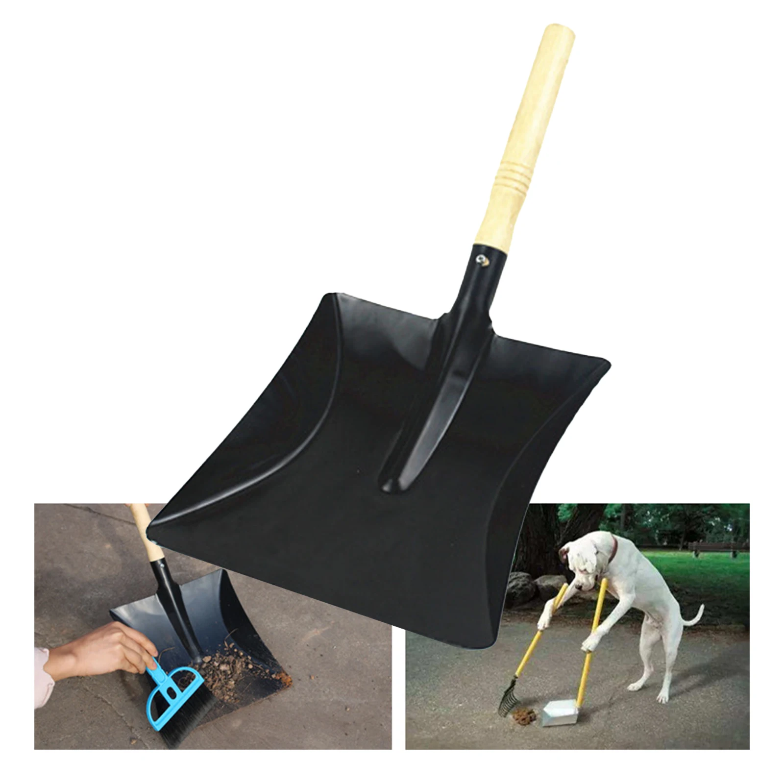 Multifunctional Shovel Iorn Camping Digging Trench Gardening Tool Portable Axe Household Commodity Parts Indoor Chimney Shovel