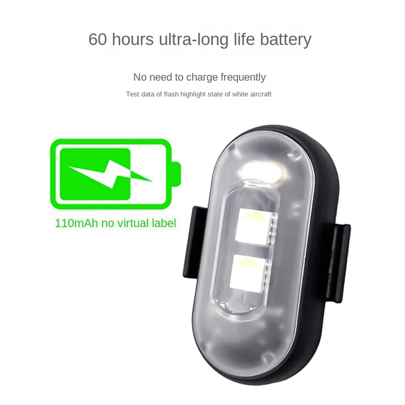 8 قطعة دراجة نارية LED تحذير ضوء العالمي مصباح إشارة صغير الطائرة بدون طيار مع تحكم ضوء إحترافي 8 مؤشر اللون-PZZW