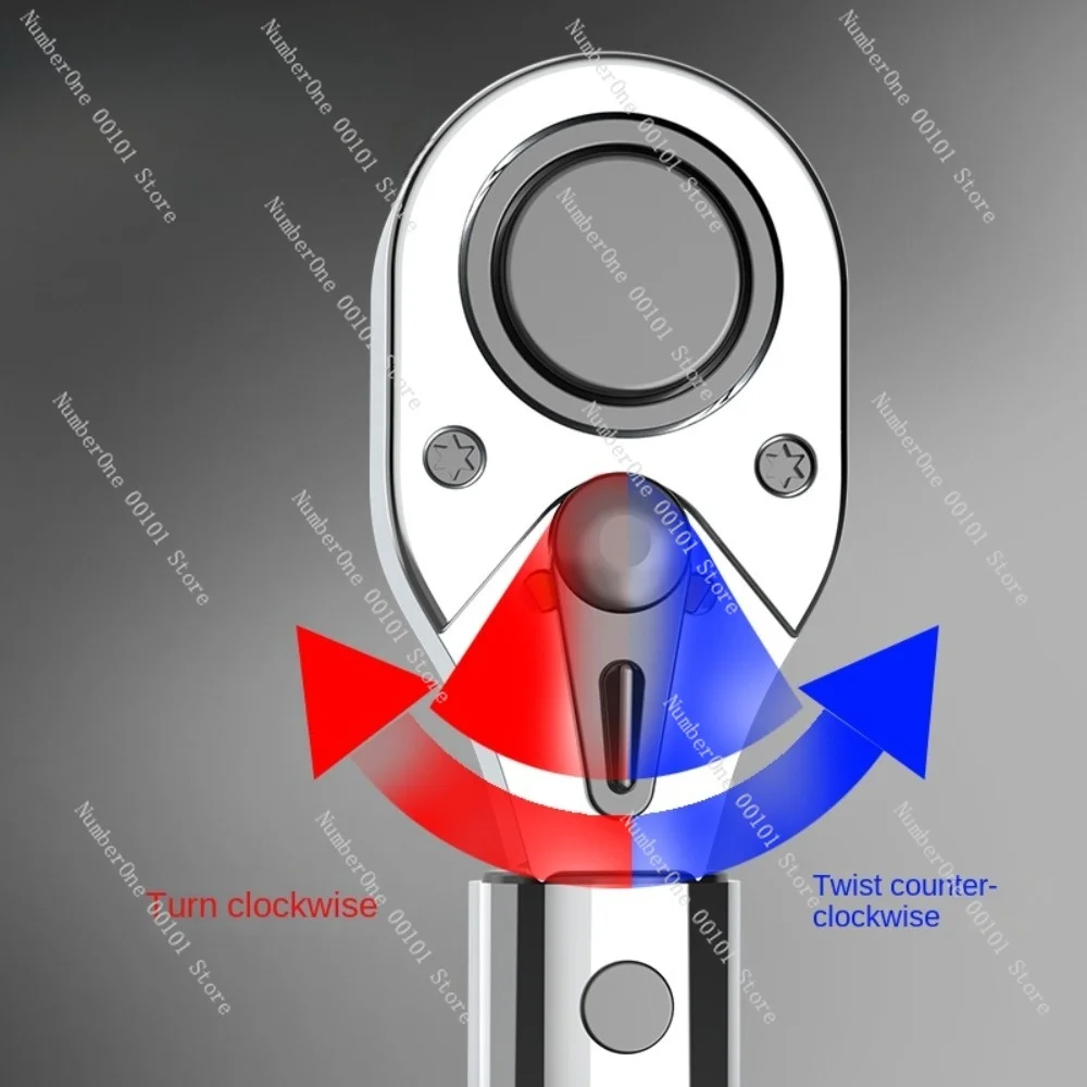 Industrial Use Preset Adjustable Torque Wrench Car Tire Bicycle Repair Torque Ratchet Wrench