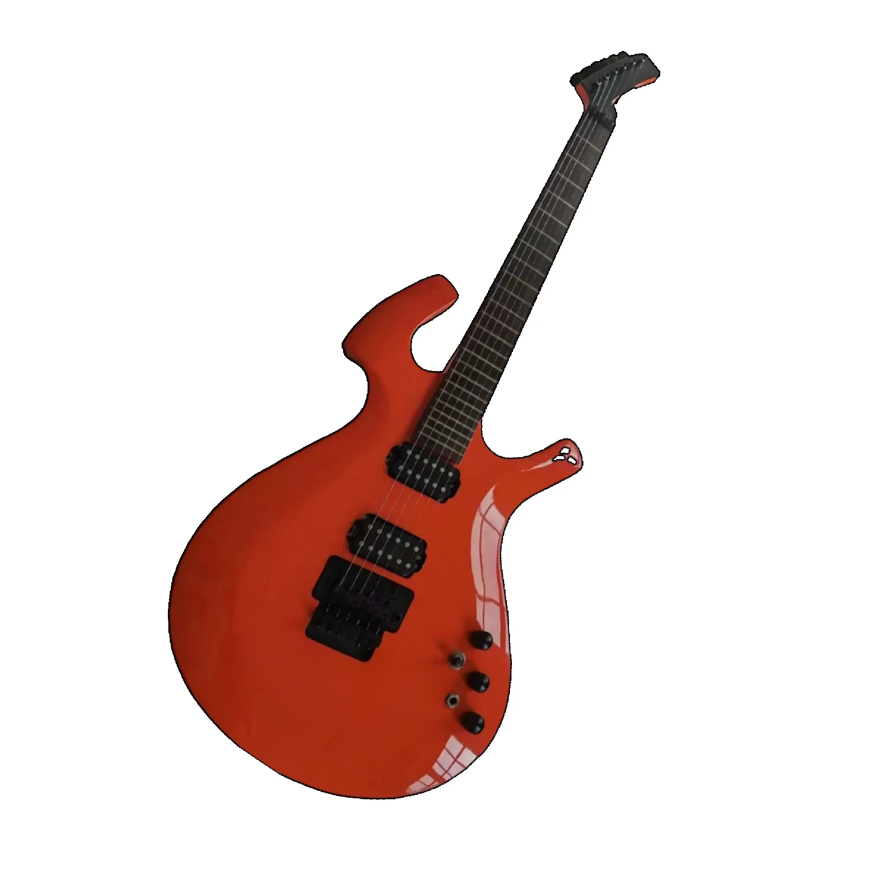 

Red Electric Guitar 6 Strings 24 Fret - High Quality, For Beginners & Music Lovers, Stage Performance Guitar