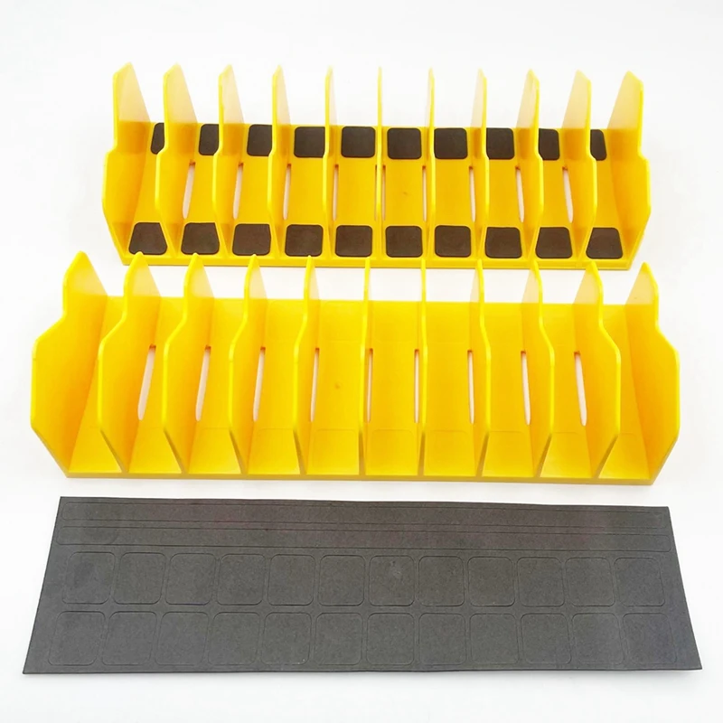 ホット!! 滑り止めベース付きプライヤーカッターオーガナイザーラック、ツールドロワー、ツールボックスオーガナイザー、10スロット