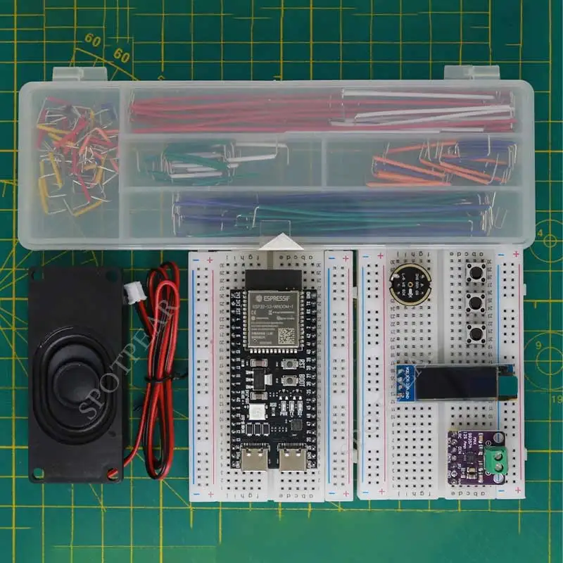 DeepsSeek XiaoZhi AI Voice Chat ESP32-S3 Breadboard-DIY-Kit N16R8 WROOM-1-N16R8 DevKitC-1 Development Board