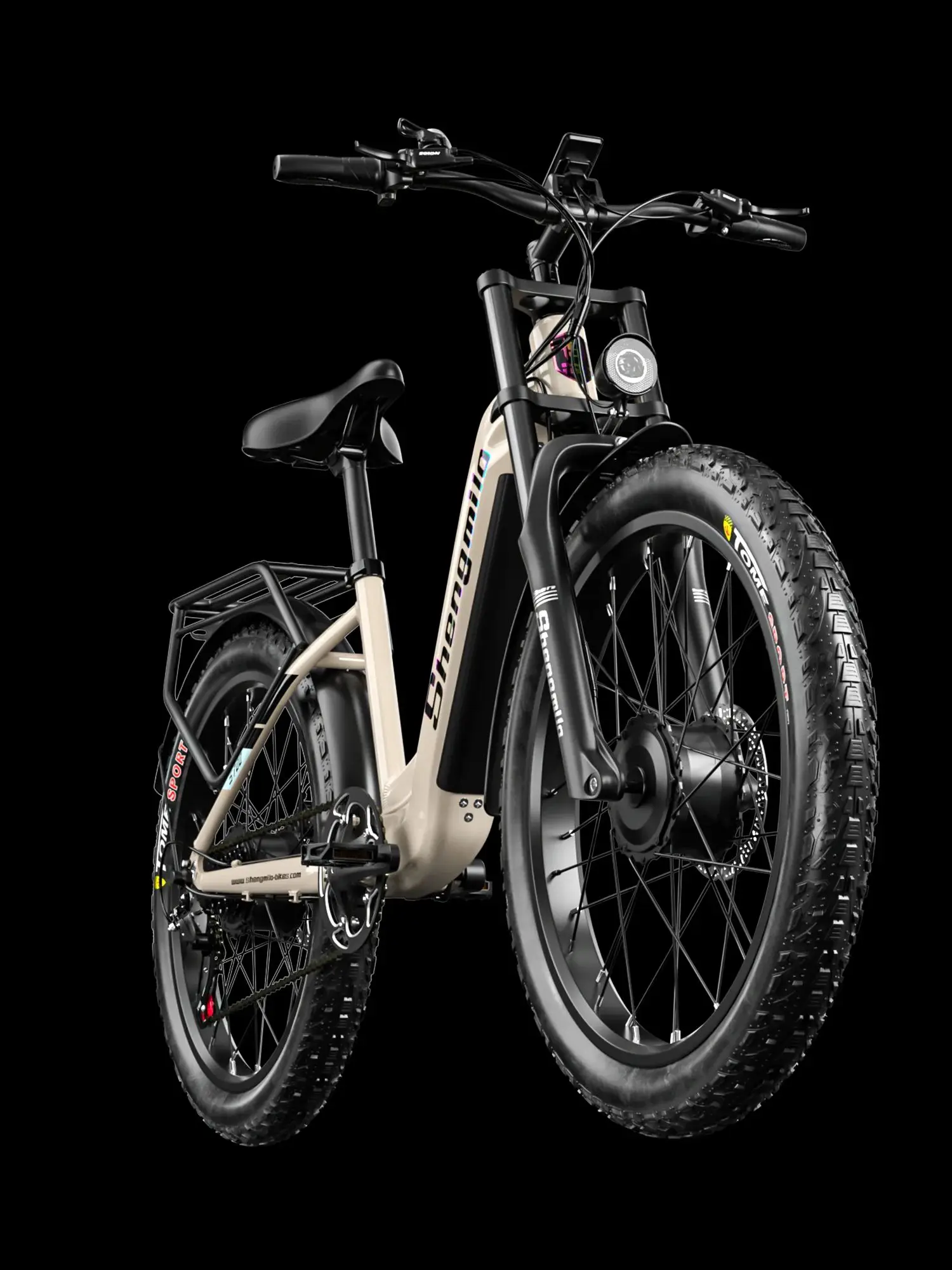 AliExpress NONE Shengmilo S700 Adult E-Bicycle 2000W Dual Motors 48V17.5AH Battery 26 Inch Wide Tyre E-Mountain E-bike Max Speed 50Km/h E-bike