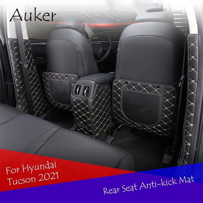 

Car Rear Seat Mat For Hyundai Tucson 2021 2022 NX4 Anti-kick Protective Pad Case Cover Stickers Dust-proof Accessories Styling