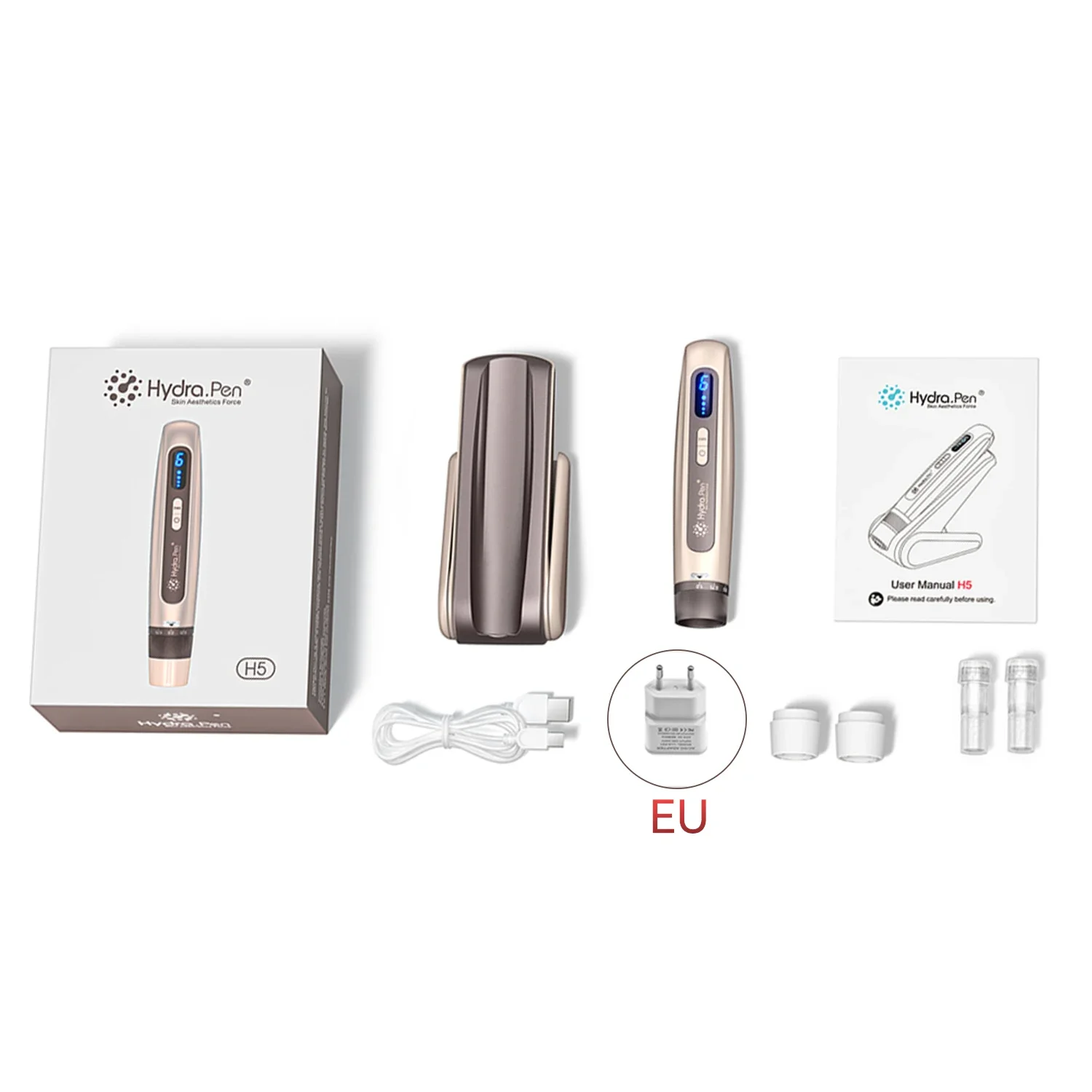 Newest Hydra pen H5 Professional Automatic Wireless Derma stamp Skin Pen for Face & Body & Hair Growth Microneedling Pen