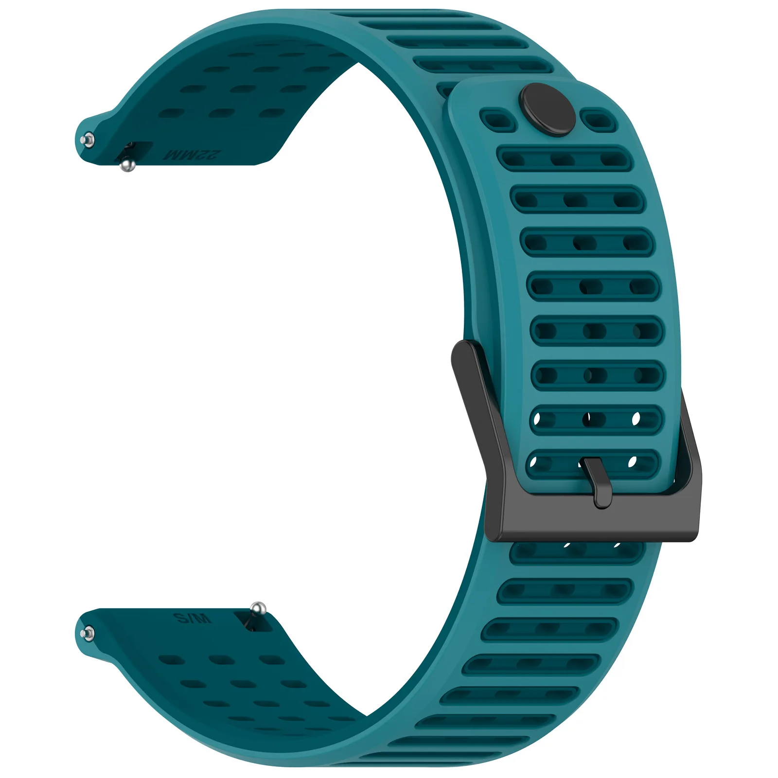 Silikon-Uhrenarmband 22 mm für Suunto Vertical 2/RACE 2 S/Run/Ocean Ersatzband für Suunto 5 9 Peak Pro Armband – Detail 9