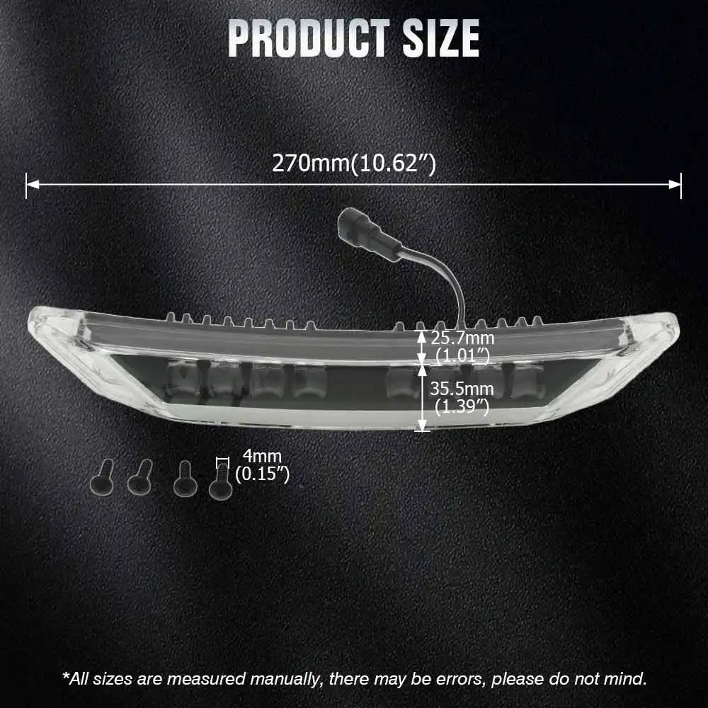 LED Front Bumper Light Running Lamps Headlight IP67 For Can-Am Ryker 600 900 Rally Edition Sport 900 2019-2023