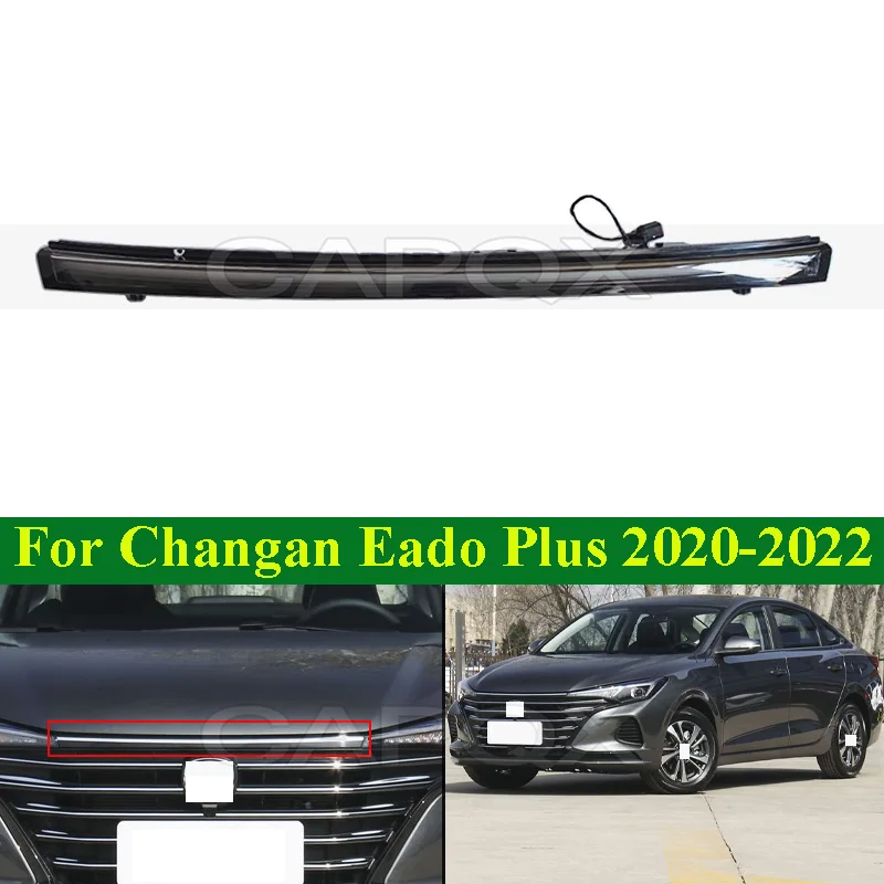 

CAPQX LED Daytime Running Light DRL For Changan Eado Plus 2020-2022 Front Bumper Grill Light Daytime Light Lamp