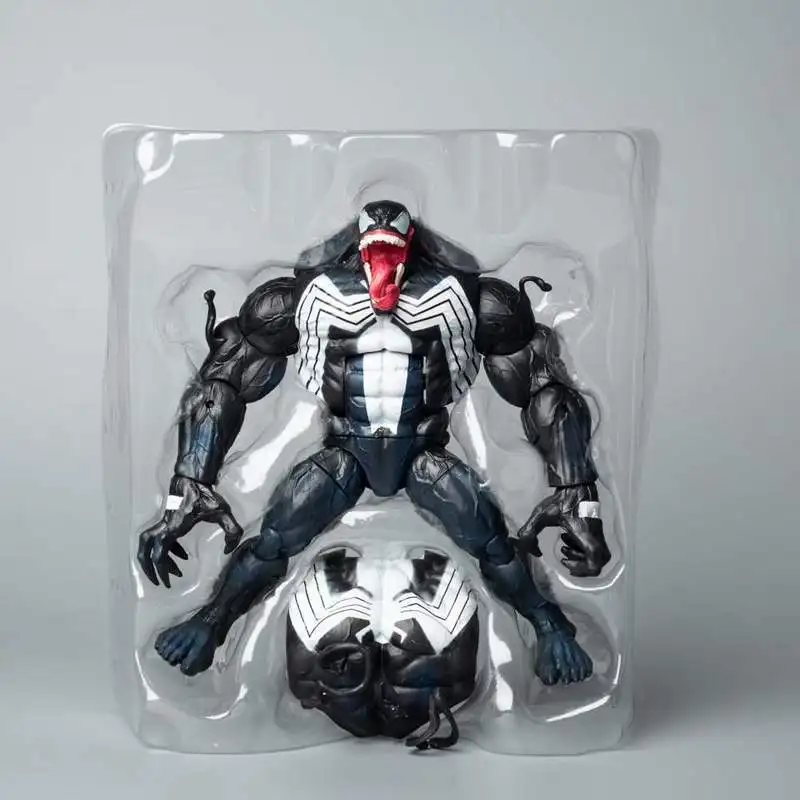 20CM Venom Comic-Version KO Actionfigur Modellbausatz Desktop-Ornament Dekoration Sammlerstück Trendiges Spielzeug für Jungen Film-Fans Geschenk