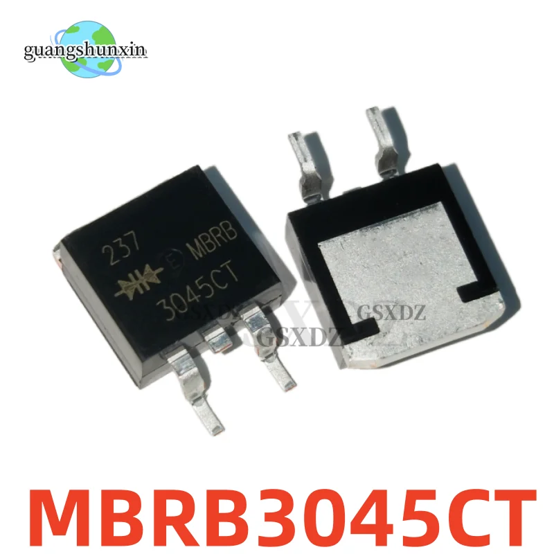 10PCS MBRB3045CT MBR3045CT MBR3045 TO-263 Schottky diode