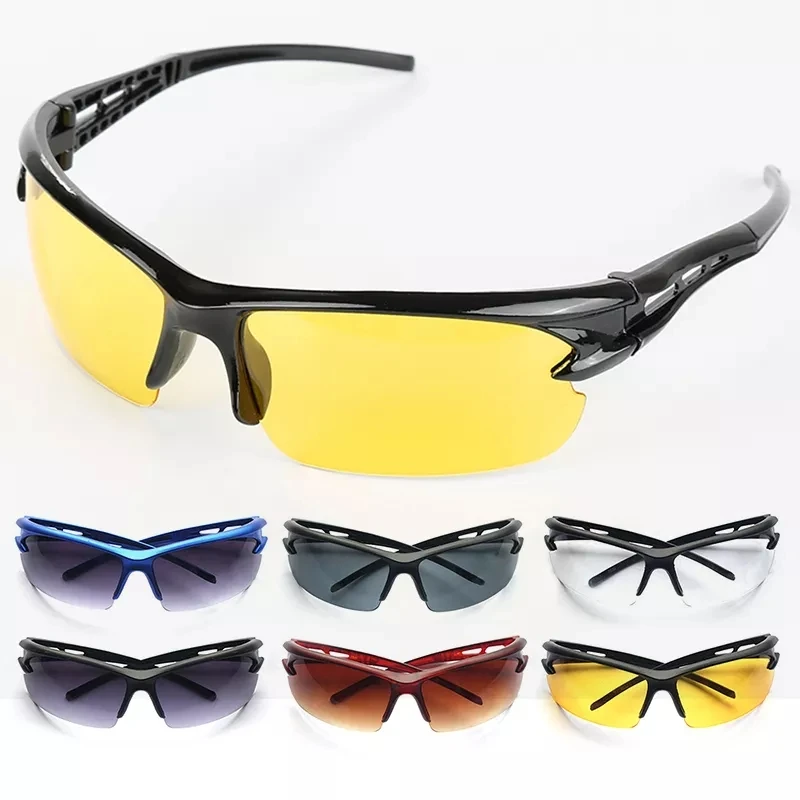 Night Vision Drivers Goggles Men Anti-Glare Sunglasses Car Motorcycle Driver's Eyewear Outdoor Cycling Shades Eyewear