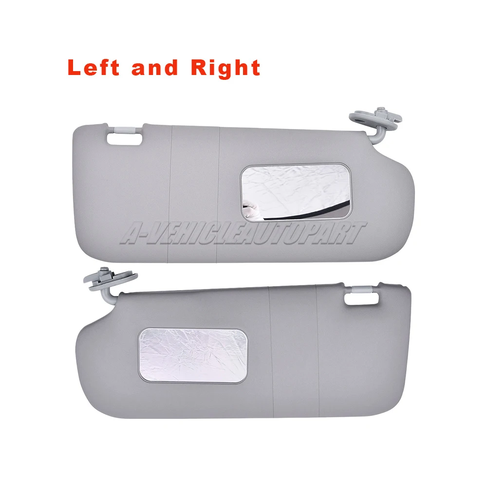 852101J000 852201J000 Für Hyundai I20 MK1 Neue Sonnenblende Innenraum-Sonnenschutz Mit Schminkspiegel Grau Links Rechts Auto-Zubehör – Detail 4