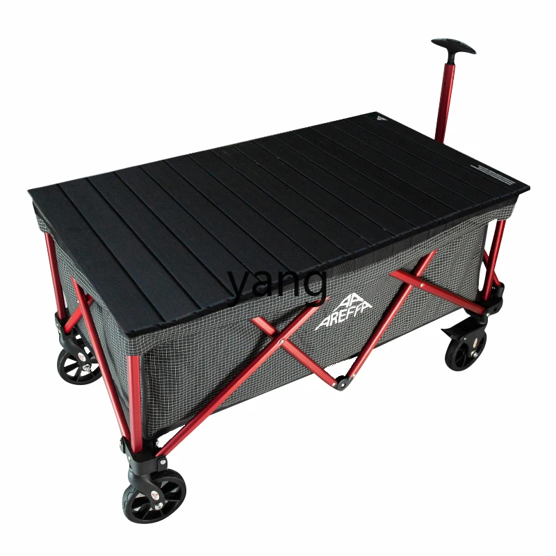 L'm'm Foldable Trolley Camp Car Camping Cart Trailer Countertop