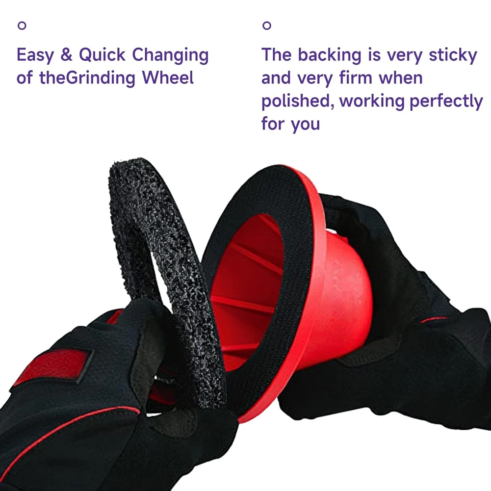 

НОВИНКА! A93G】 Сменные накладки (2 шт.) 6 дюймов для инструмента для чистки ступиц, с креплением на липучке, для тормозных колес, черные, для восстановления поверхности и очистки.