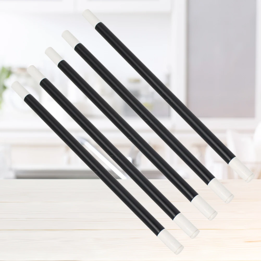 

10 Pcs Stick Costume Prop Black White Scepter Party Performance Halloween Decorative Talent Show Role Play