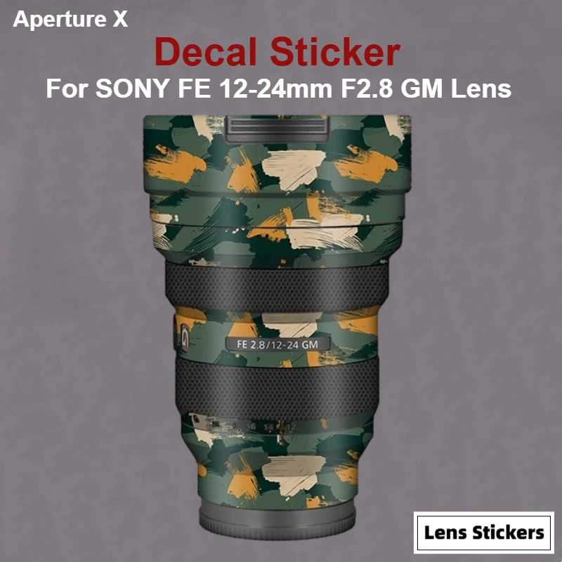 

For SONY FE 12-24mm F2.8 GM Decal Skin Vinyl Wrap Film Camera Lens Body Protective Sticker Protector Coat FE2.8\1224GM