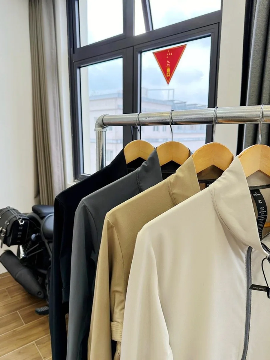 

Leavo Johnson Laser Hole Light Luxury Jaet UPF50 Дышащая защита от солнца Весна Лето Мужская Faion Ci Sle Long Sve