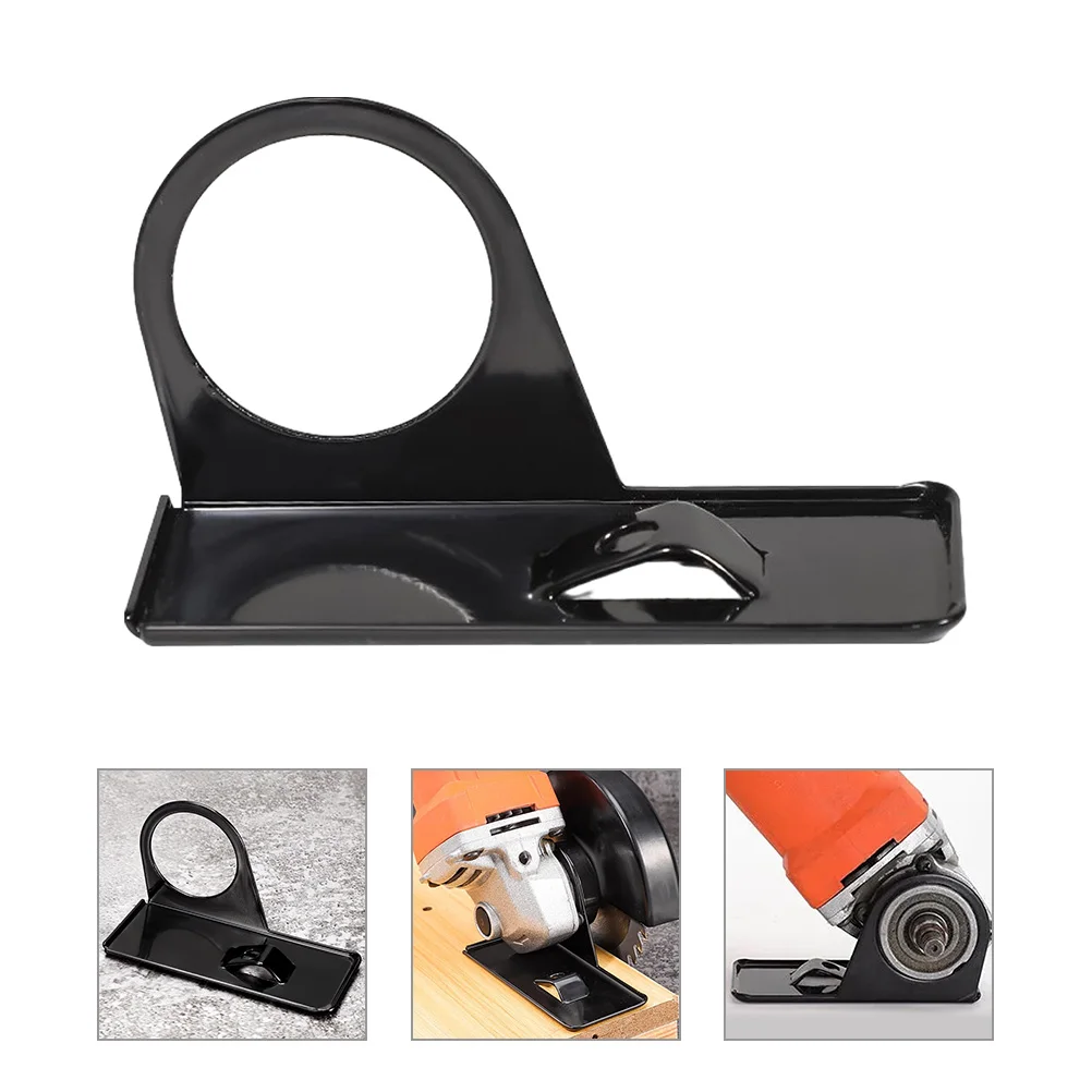 

Cutting Machine Stand Angle Grinder Bracket Support Holder Base Tool Metal Alloy Dustproof Cover Half Groove Design Stable
