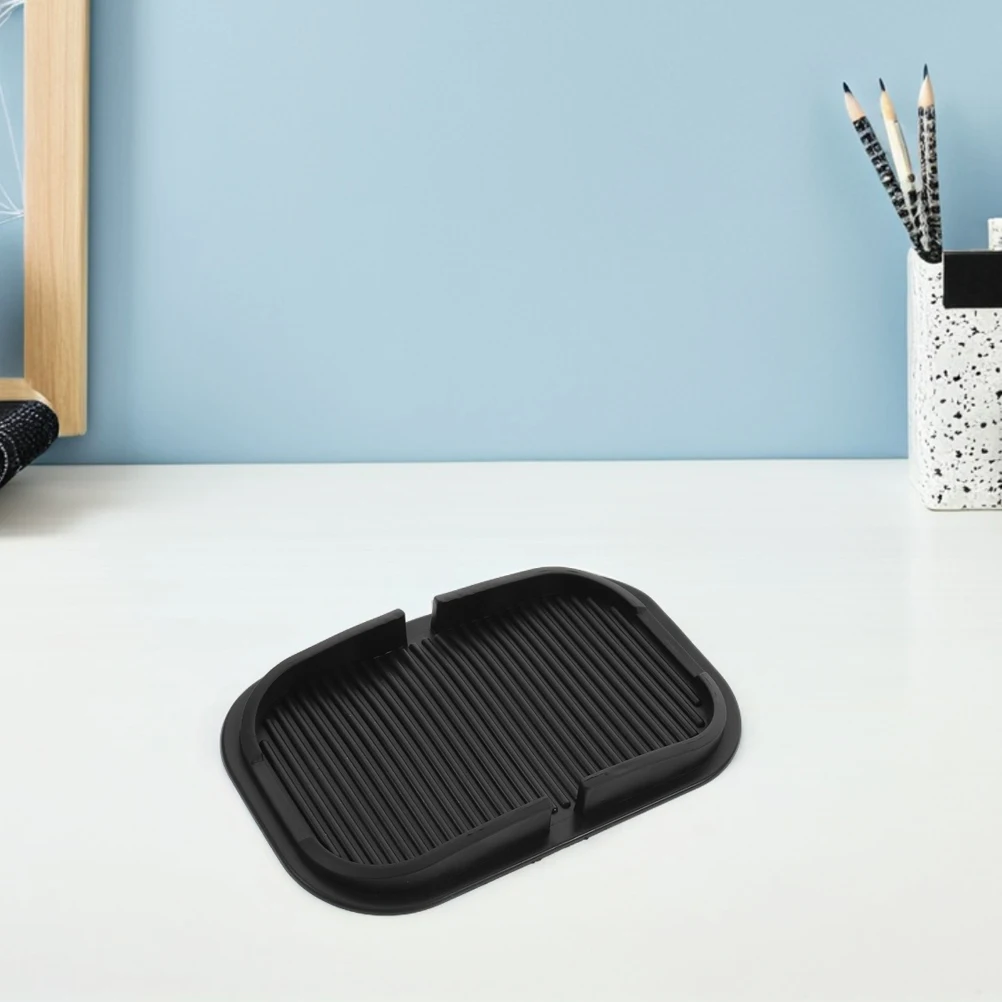 

2Pcs Car Non Slip Silicone Dashboard Mat Anti Slip Phone Holder Large Slot Multi Function Anti Slide Pad Anti-Slip Silicone Mat