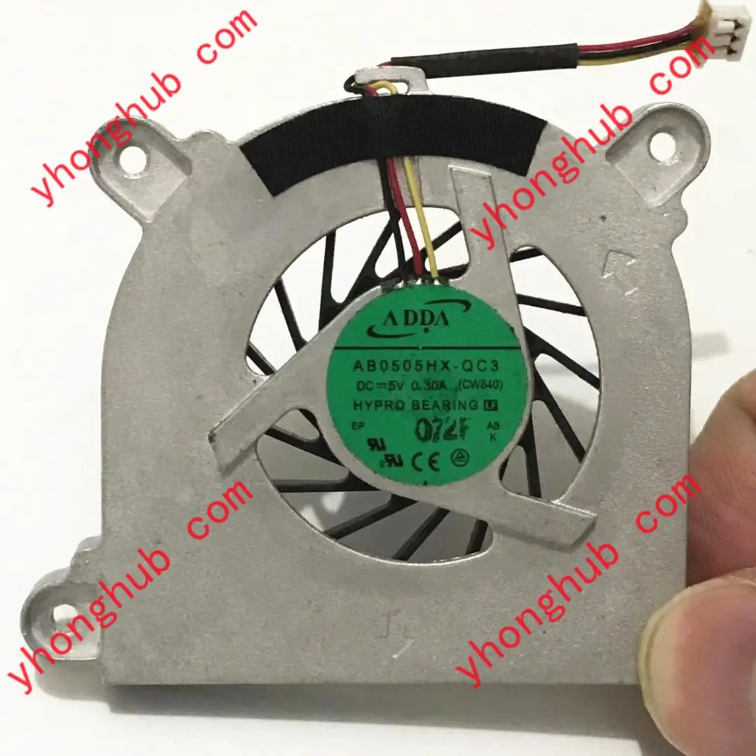 

ADDA AB0505HX-QC3 CW840 DC 5V 0.30A Server Cooling Fan